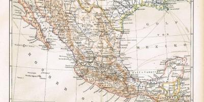 मेक्सिको पुराने नक्शे